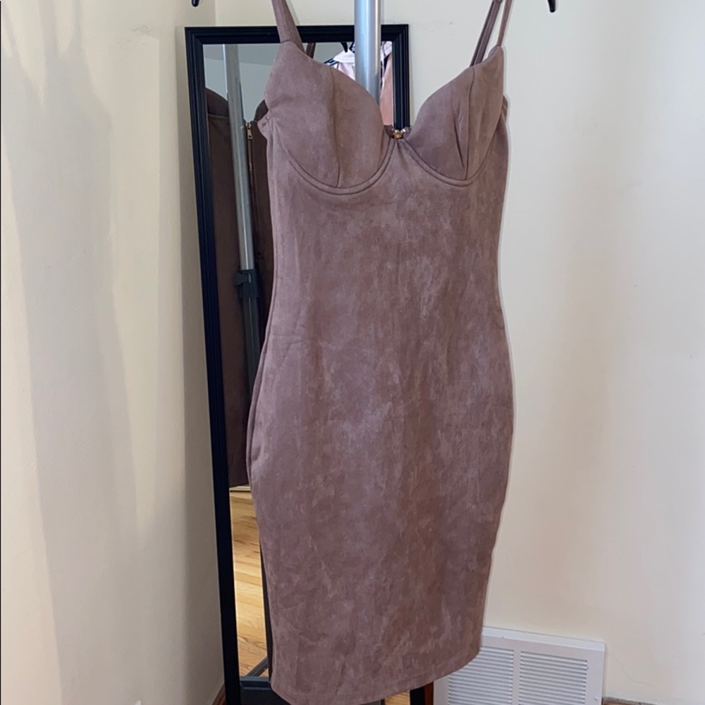 Windsor Taupe Dress
